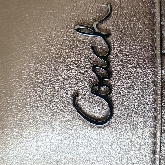 Coach Metallic Gold Satchel - Picture 4 of 8